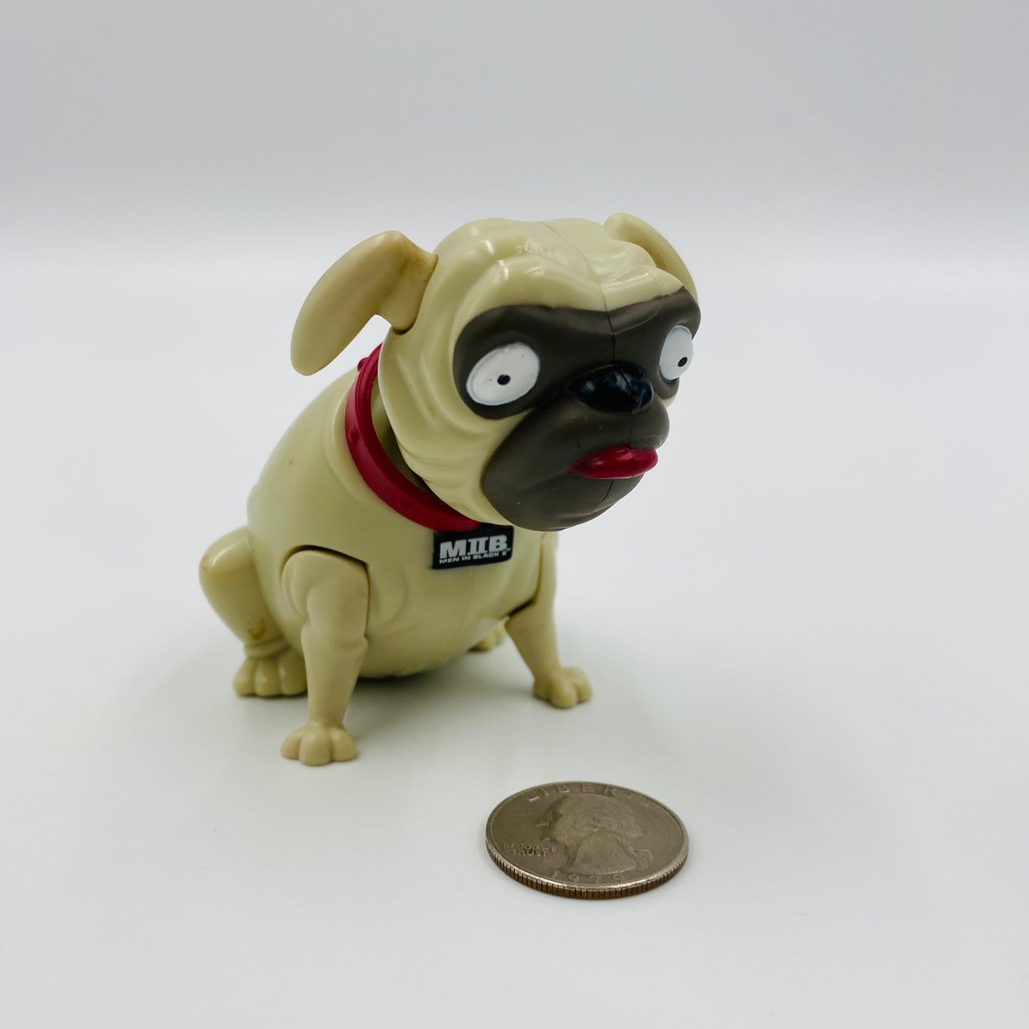 Men in Black II Bobblin Frank the Pug Burger King Kids' Meals toy (2002) loose