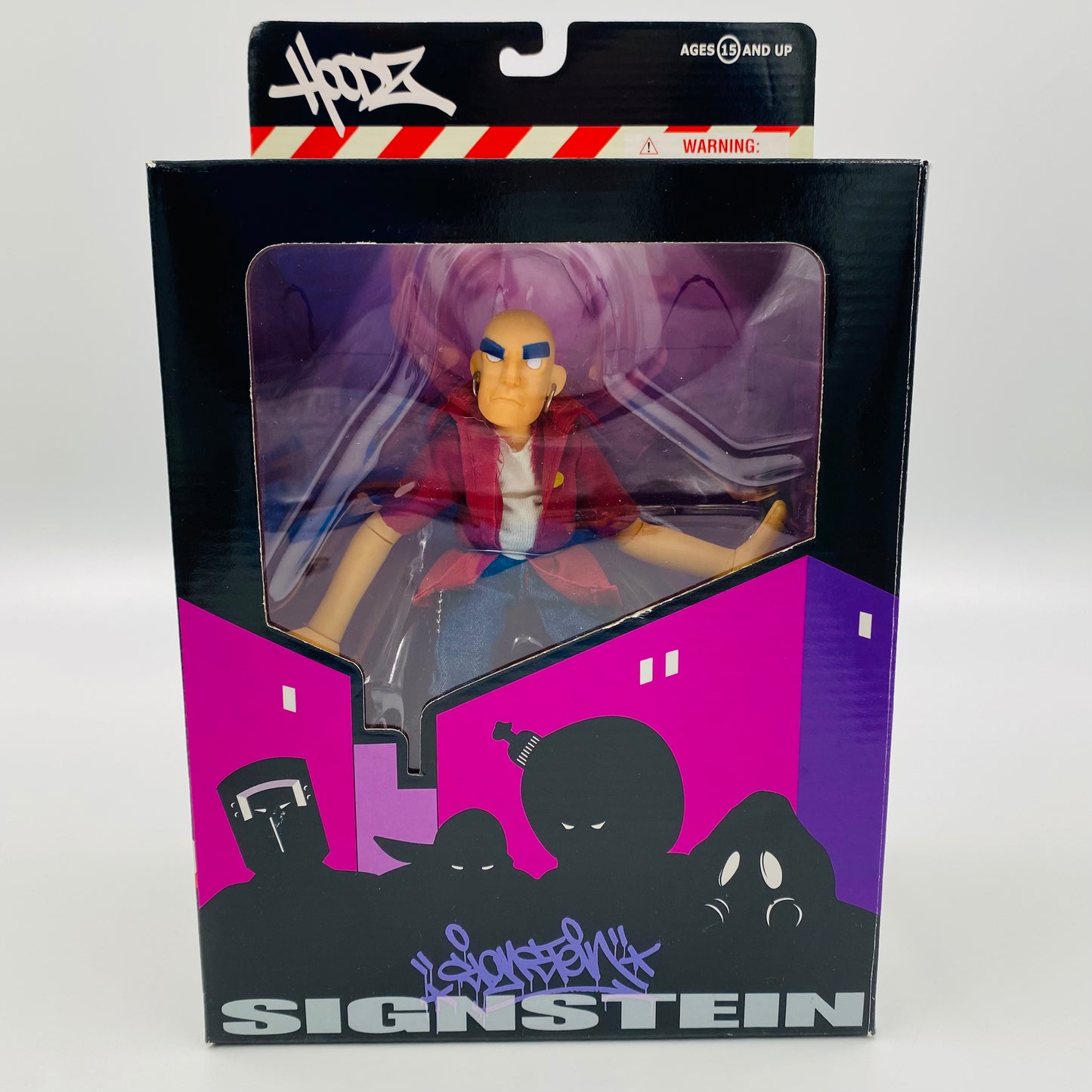 Hoodz 4-piece vinyl action figure set (2002) Mezco