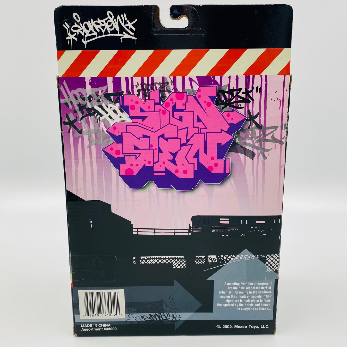 Hoodz 4-piece vinyl action figure set (2002) Mezco