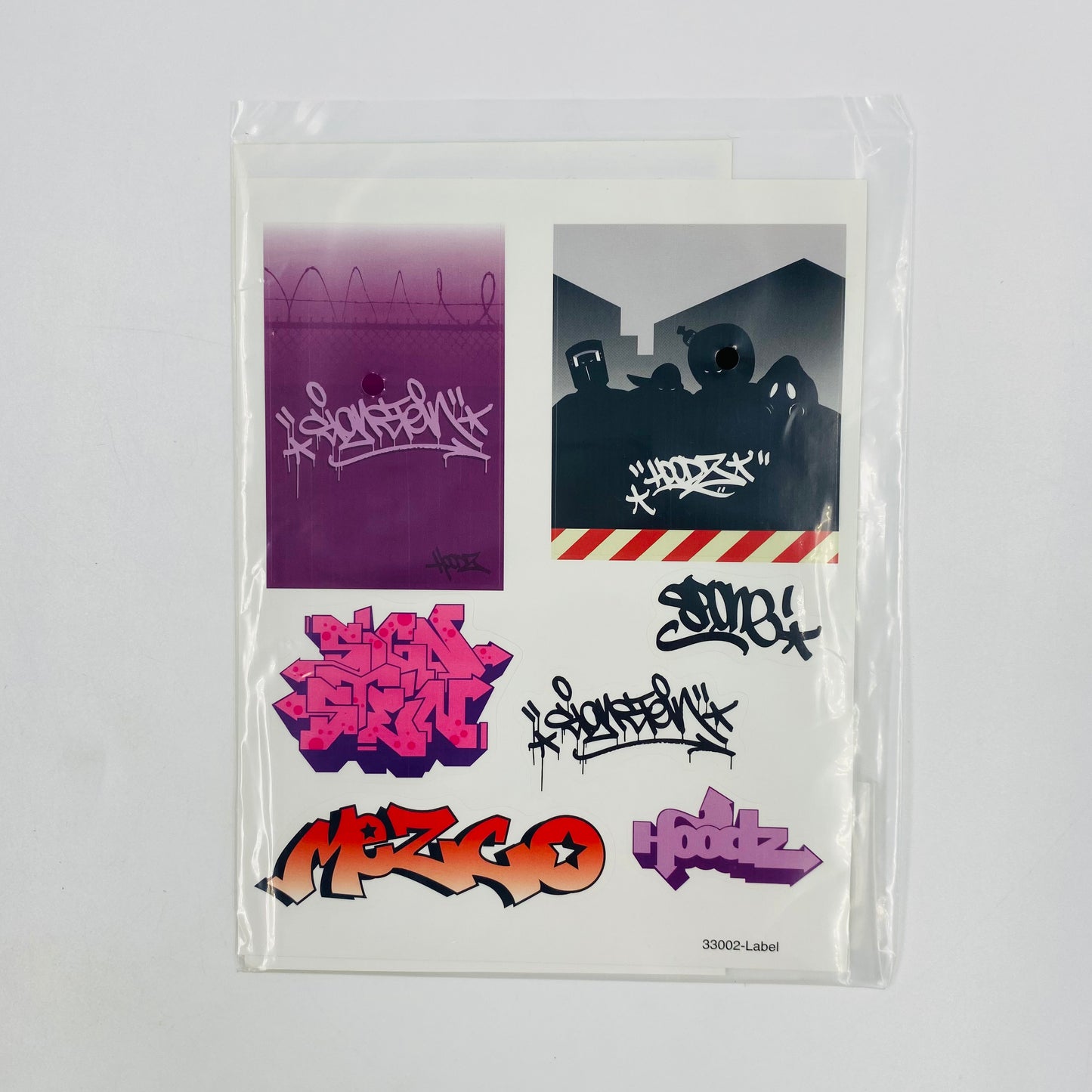 Hoodz 4-piece vinyl action figure set (2002) Mezco