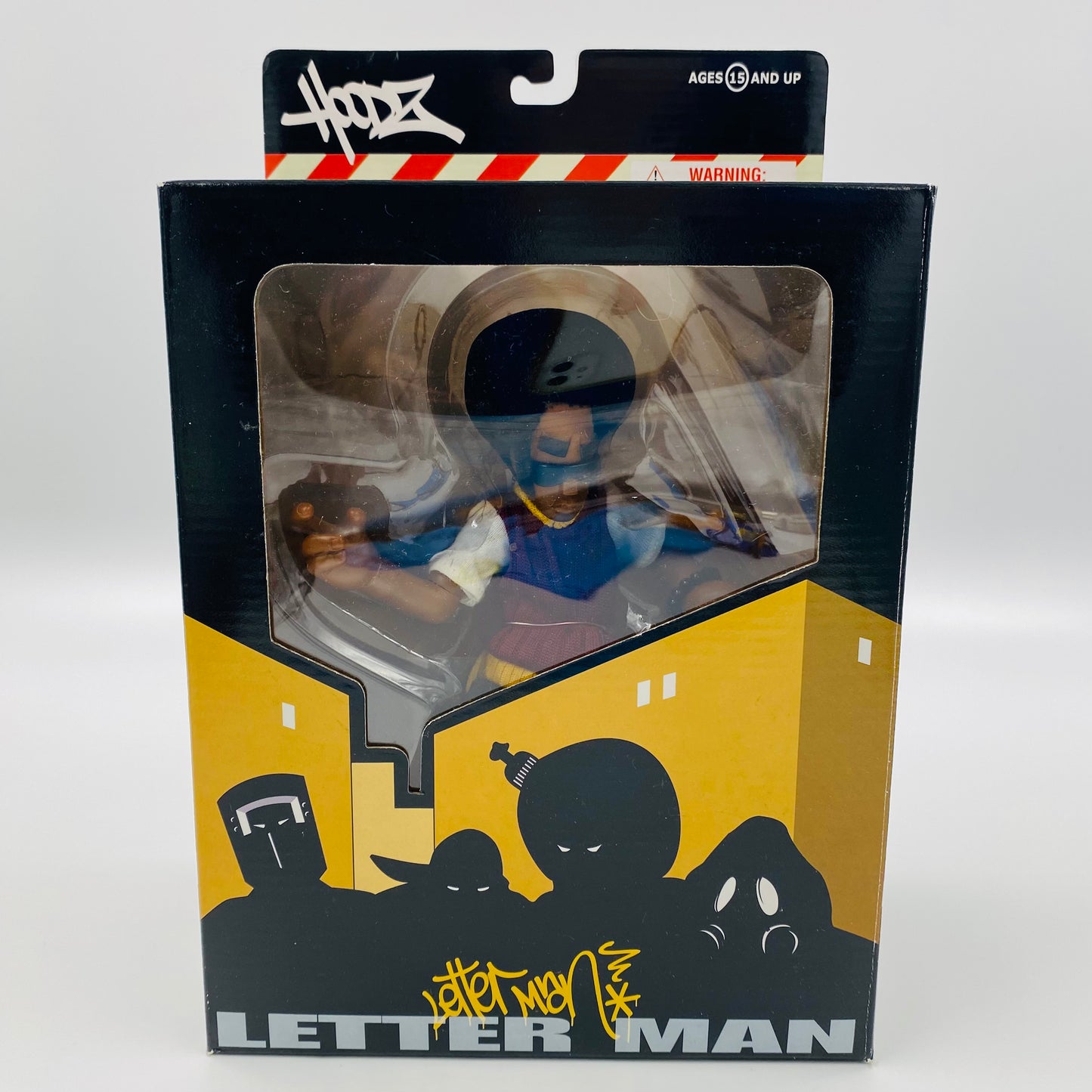 Hoodz 4-piece vinyl action figure set (2002) Mezco