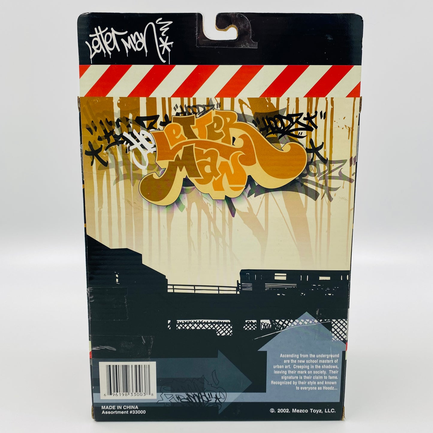 Hoodz 4-piece vinyl action figure set (2002) Mezco