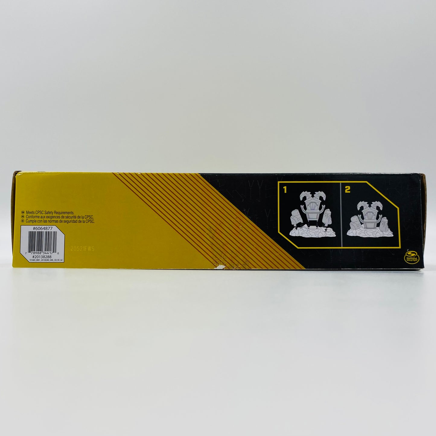 Black Adam and Justice Society boxed 4” action figures with throne (2022) Spin Master