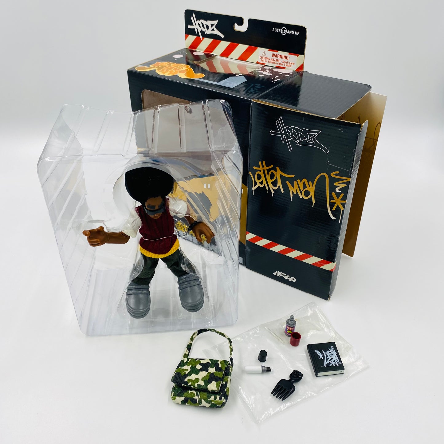 Hoodz 4-piece vinyl action figure set (2002) Mezco