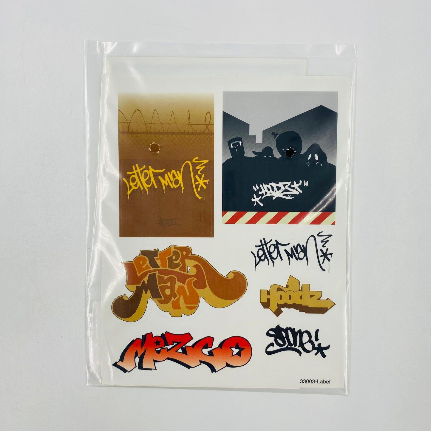 Hoodz 4-piece vinyl action figure set (2002) Mezco