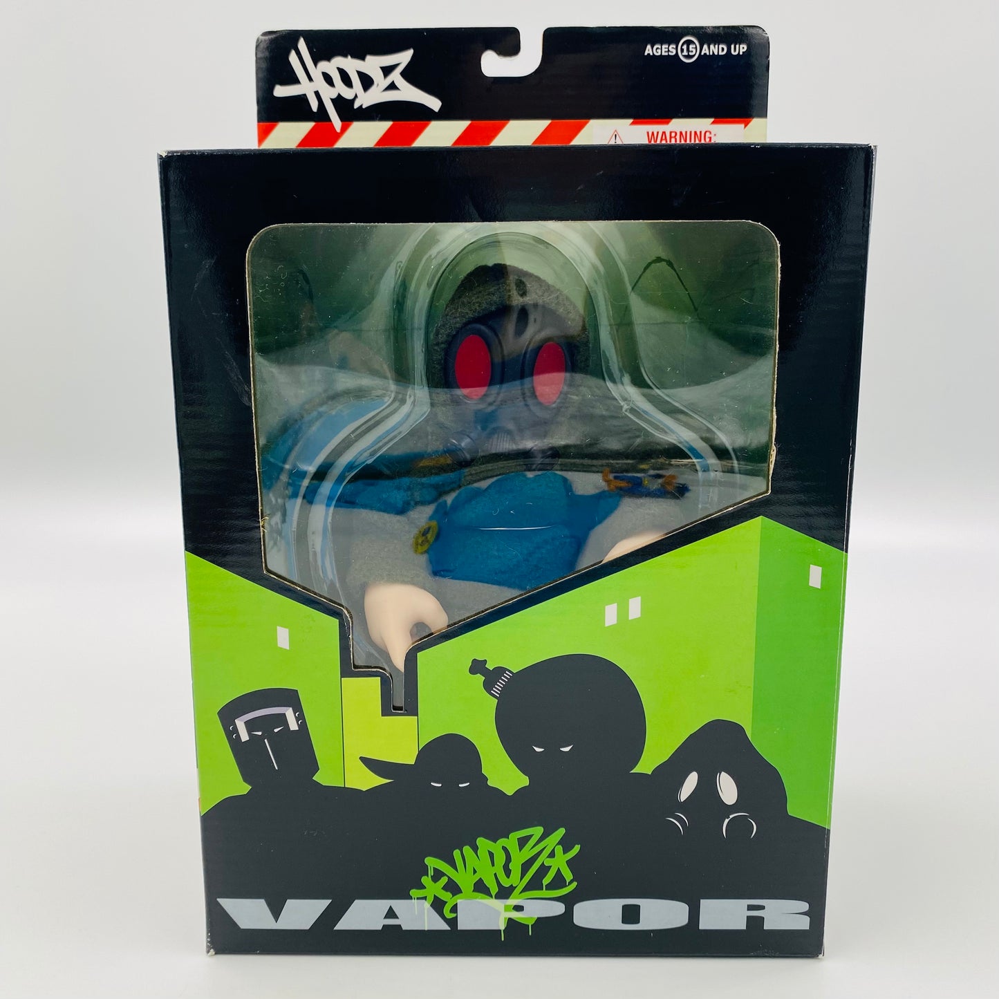 Hoodz 4-piece vinyl action figure set (2002) Mezco