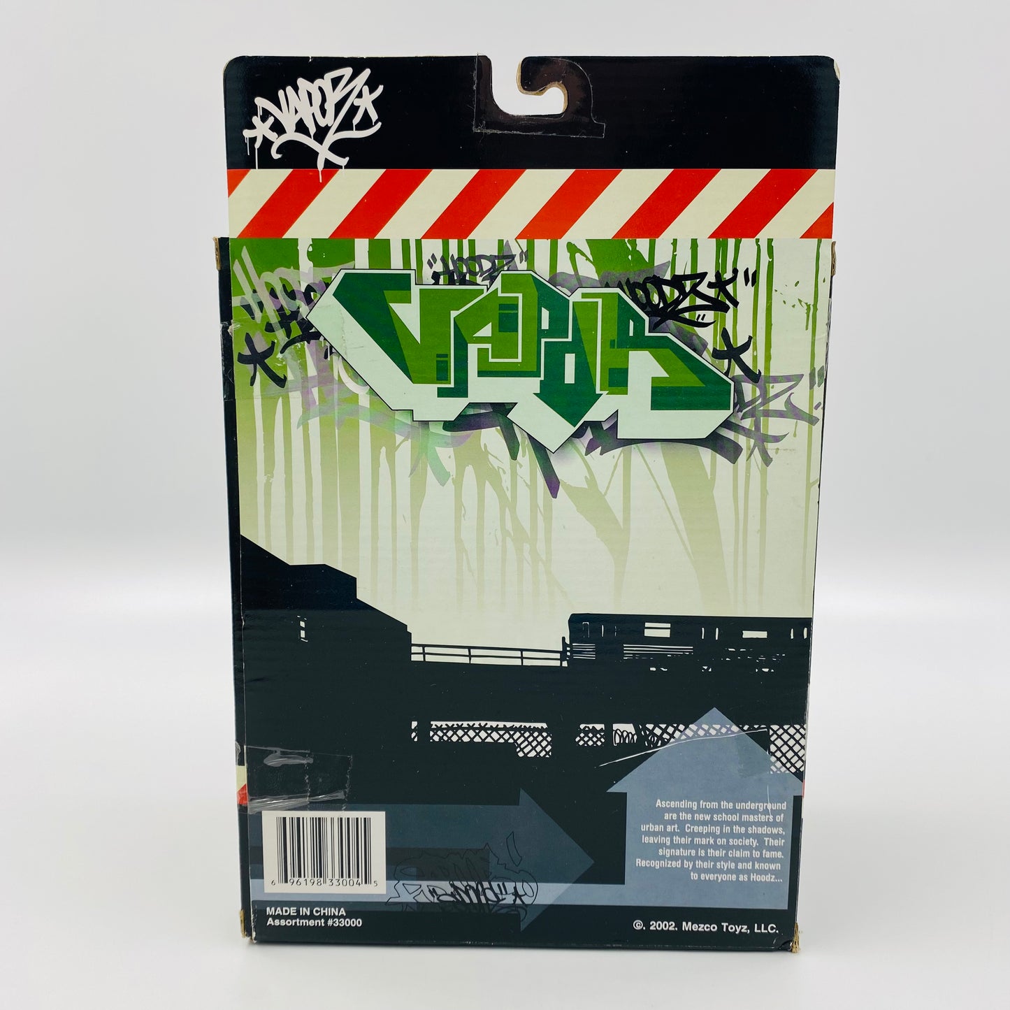 Hoodz 4-piece vinyl action figure set (2002) Mezco