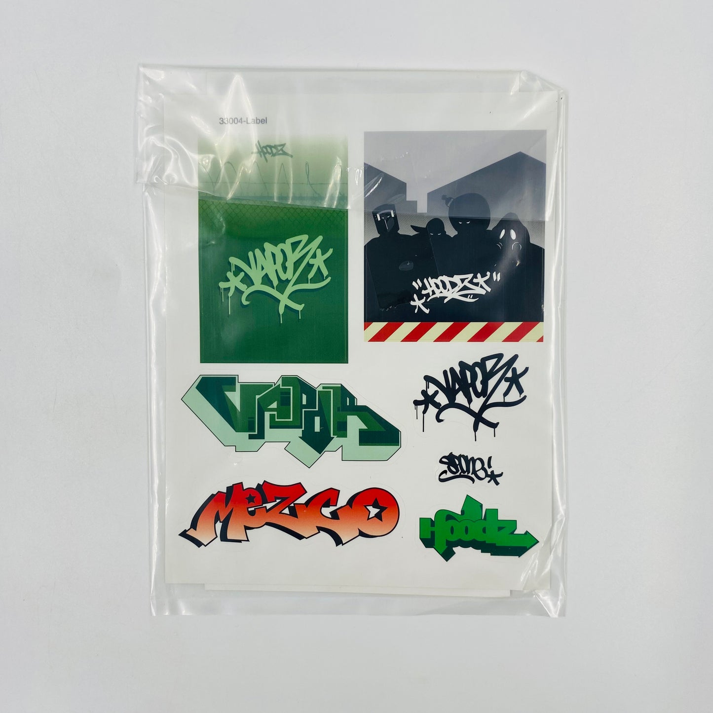 Hoodz 4-piece vinyl action figure set (2002) Mezco