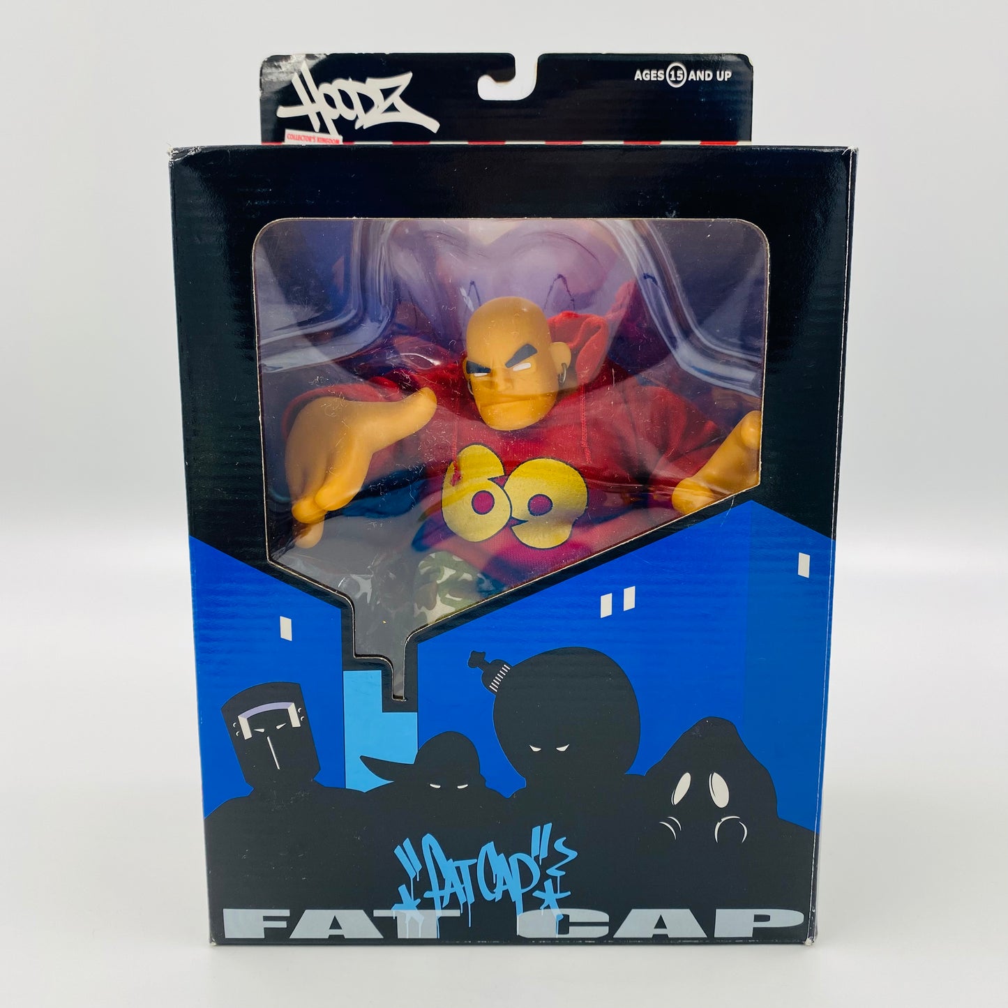 Hoodz 4-piece vinyl action figure set (2002) Mezco