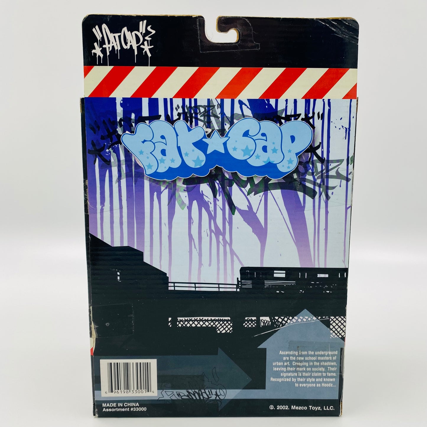 Hoodz 4-piece vinyl action figure set (2002) Mezco