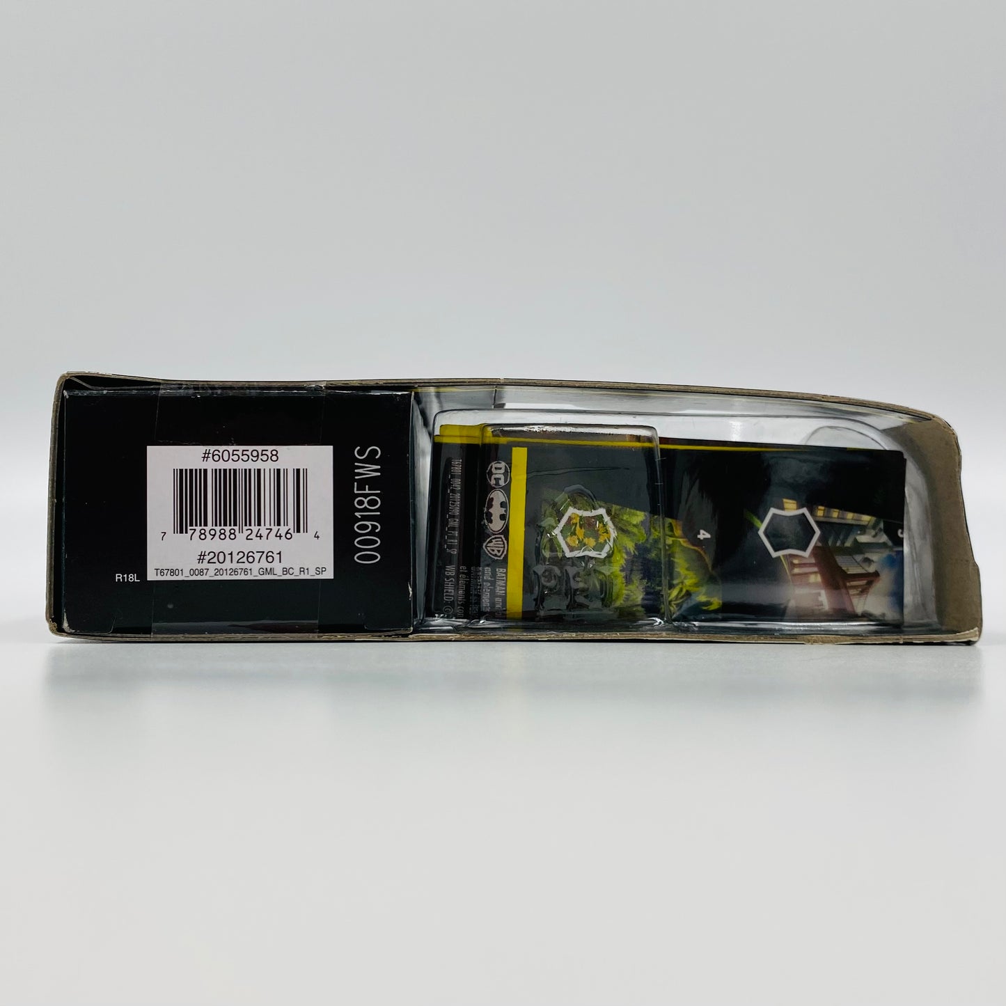 Batman The Caped Crusader Creature Chaos Batman (silver & black armor/black symbol) carded 4” action figure (2020) Spin Master