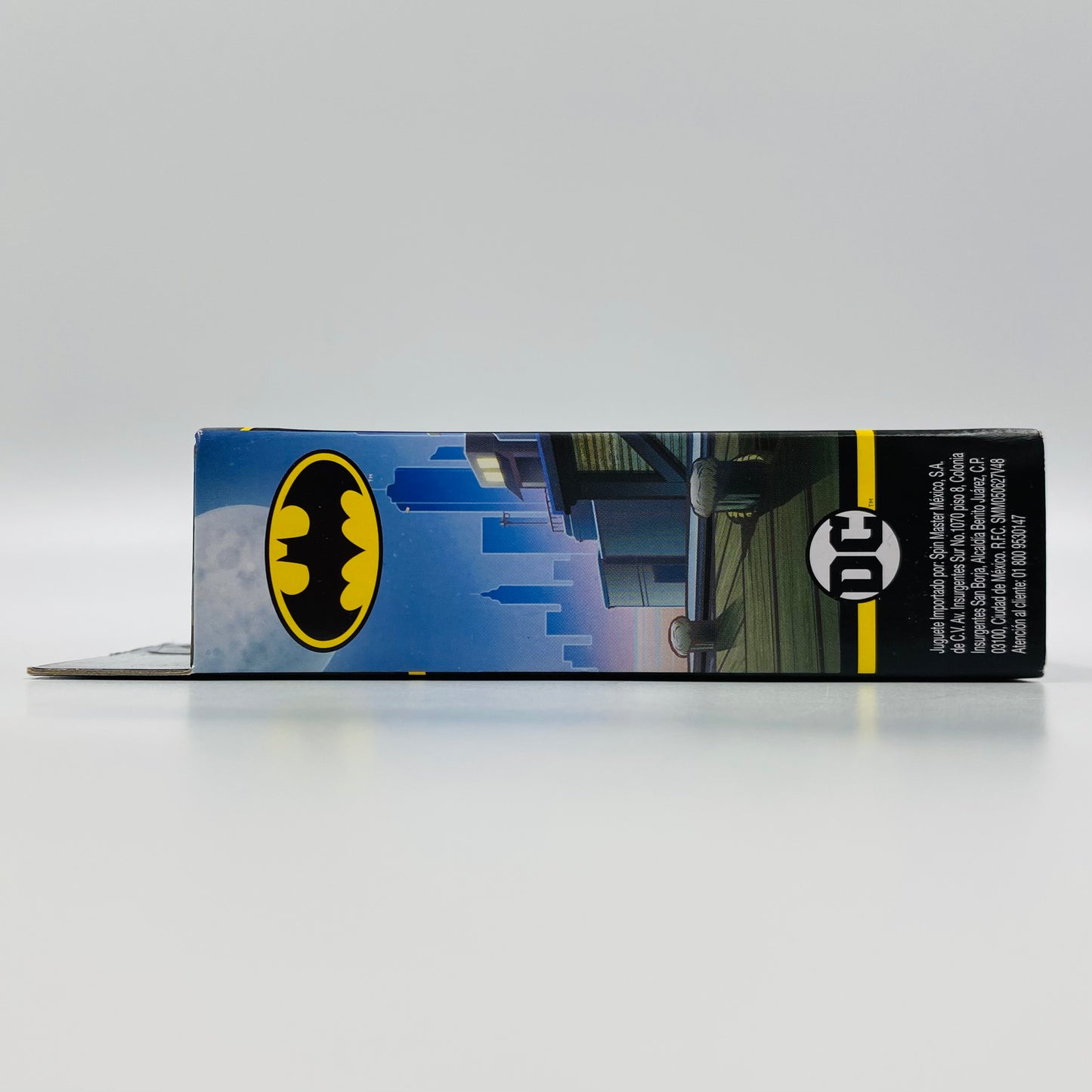 Batman The Caped Crusader Creature Chaos Batman (silver & black armor/black symbol) carded 4” action figure (2020) Spin Master