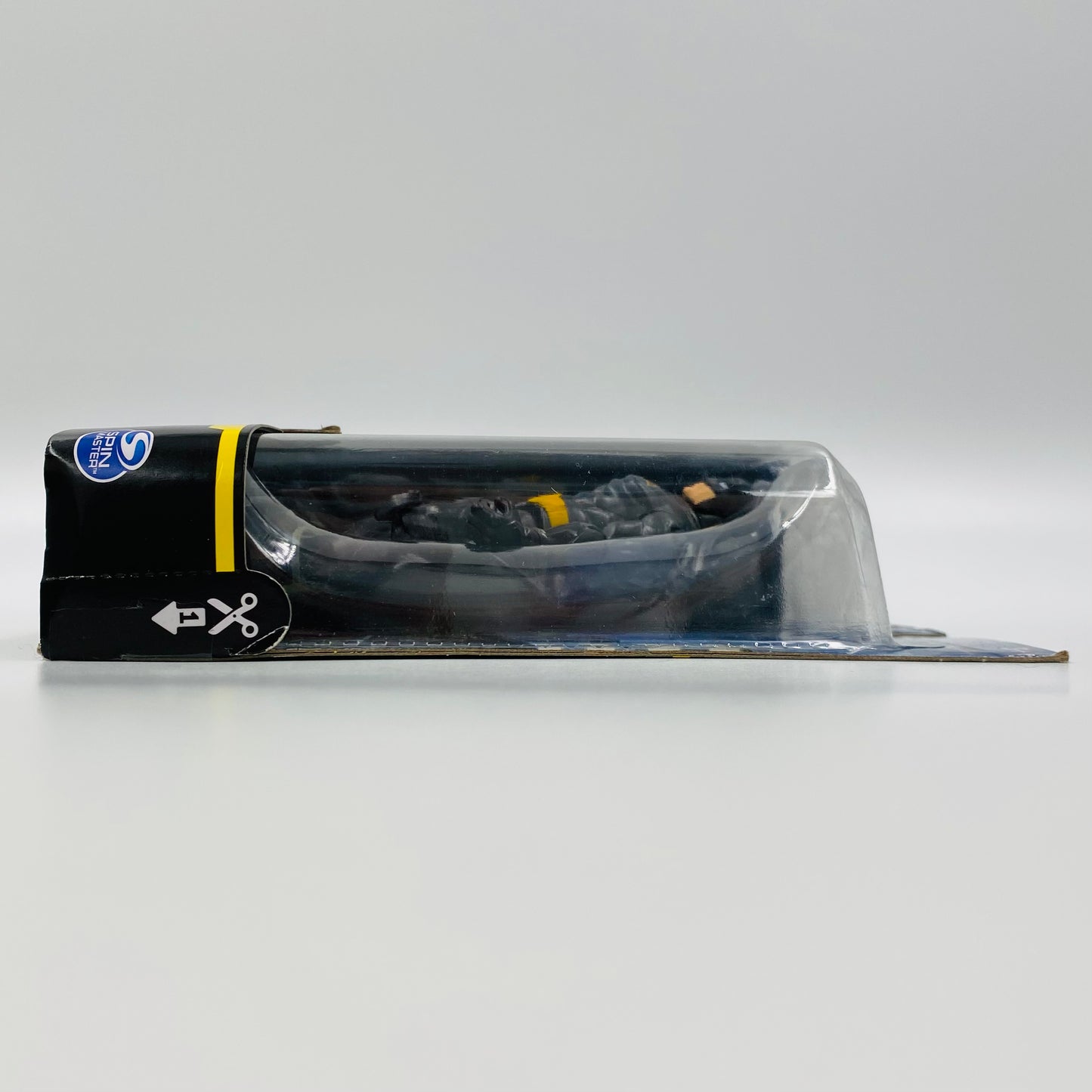 Batman The Caped Crusader Creature Chaos Batman (silver & black armor/black symbol) carded 4” action figure (2020) Spin Master