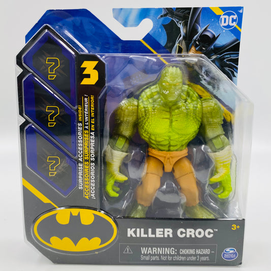 Batman Killer Croc carded 4” action figure (2023) Spin Master