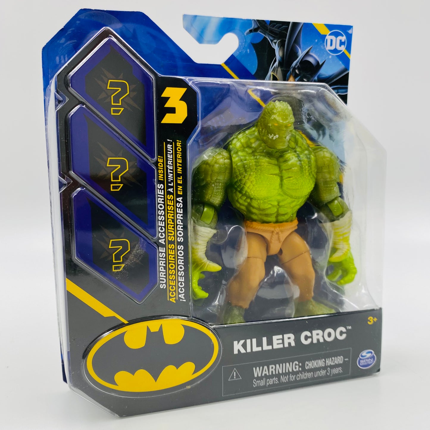 Batman Killer Croc carded 4” action figure (2023) Spin Master