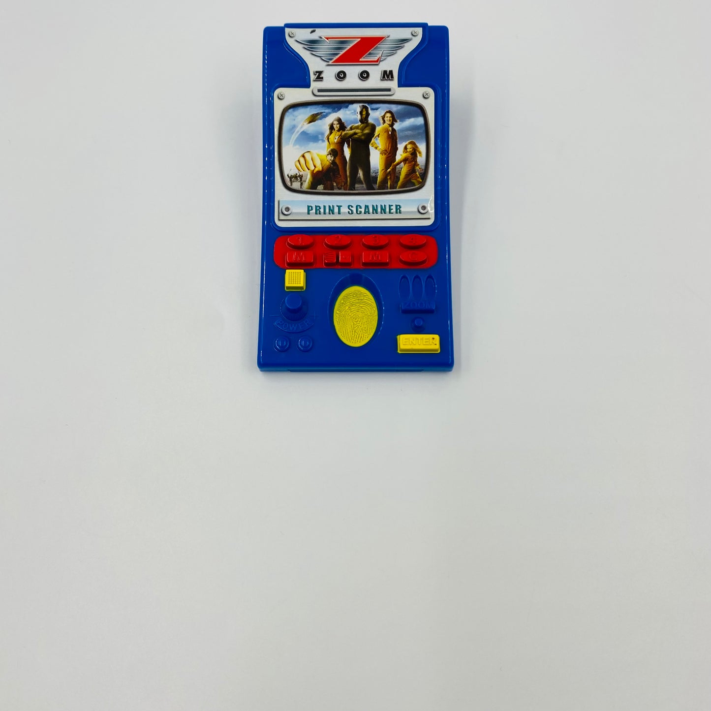 Zoom Print Scanner sticker dispenser Wendy's Kids' Meal toy (2006) loose