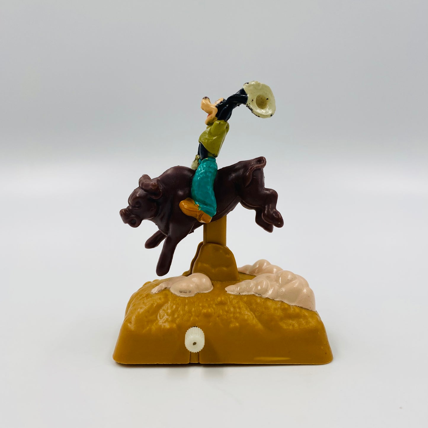 A Goofy Movie Goofy on Bucking Bronco Burger King Kids' Meal toy (1995) loose
