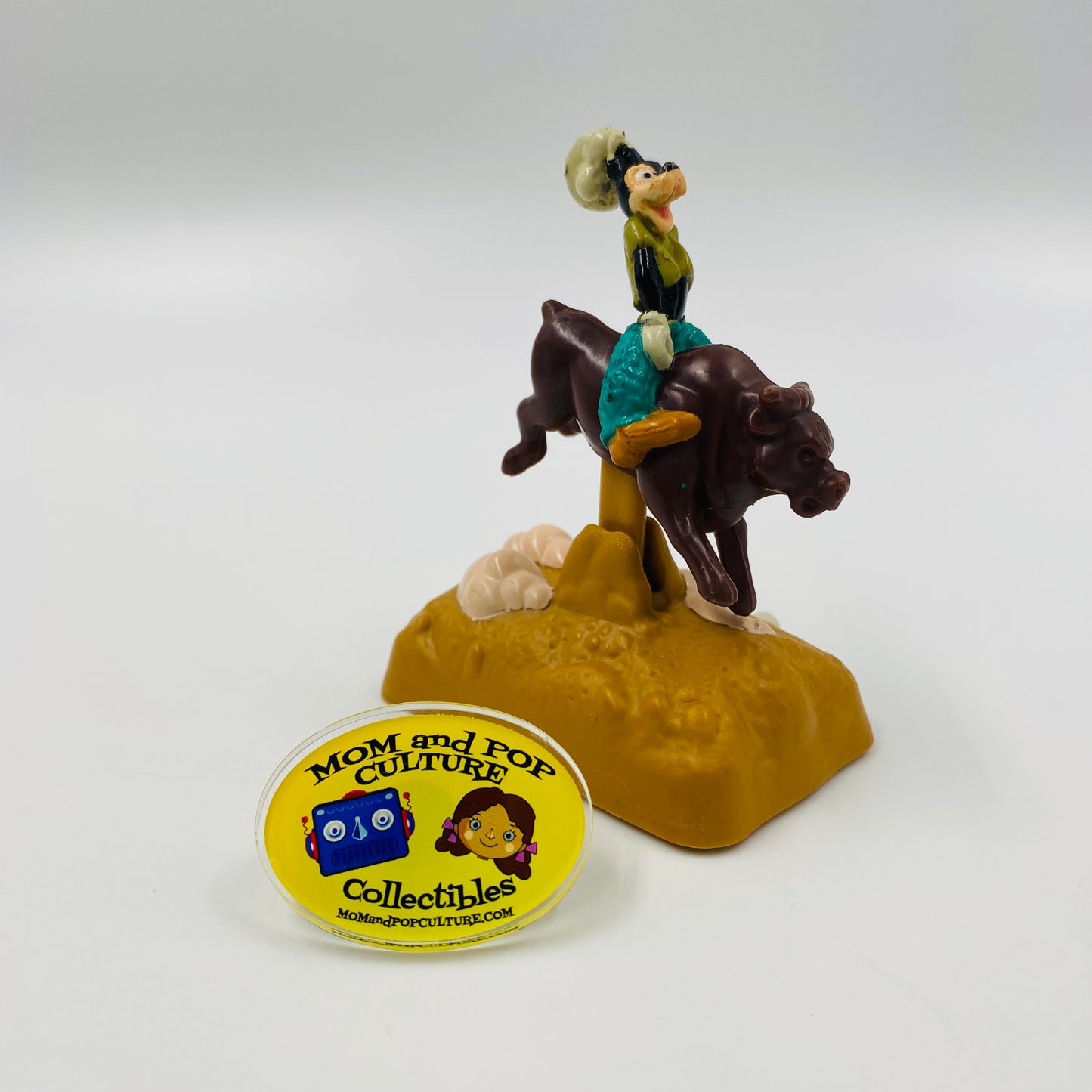 A Goofy Movie Goofy on Bucking Bronco Burger King Kids' Meal toy (1995) loose