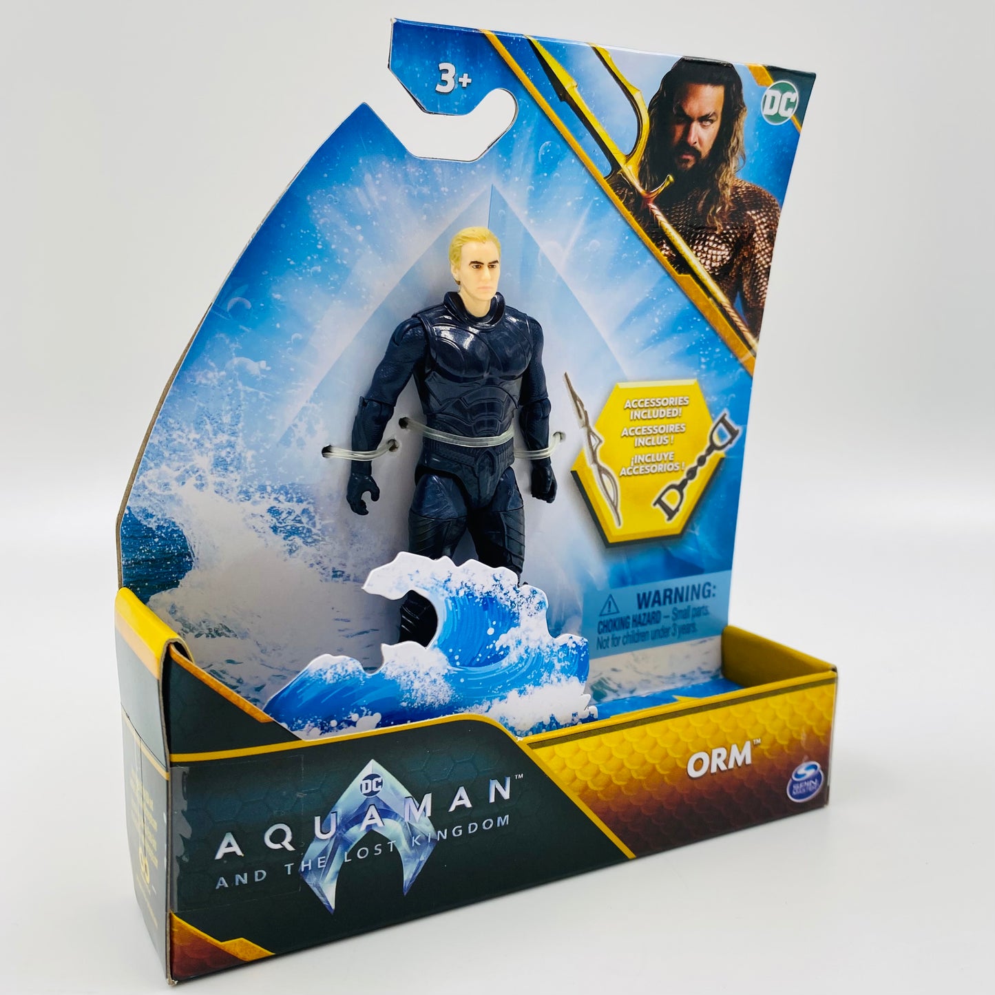 Aquaman and the Lost Kingdom Orm carded 4” action figure (2023) Spin Master