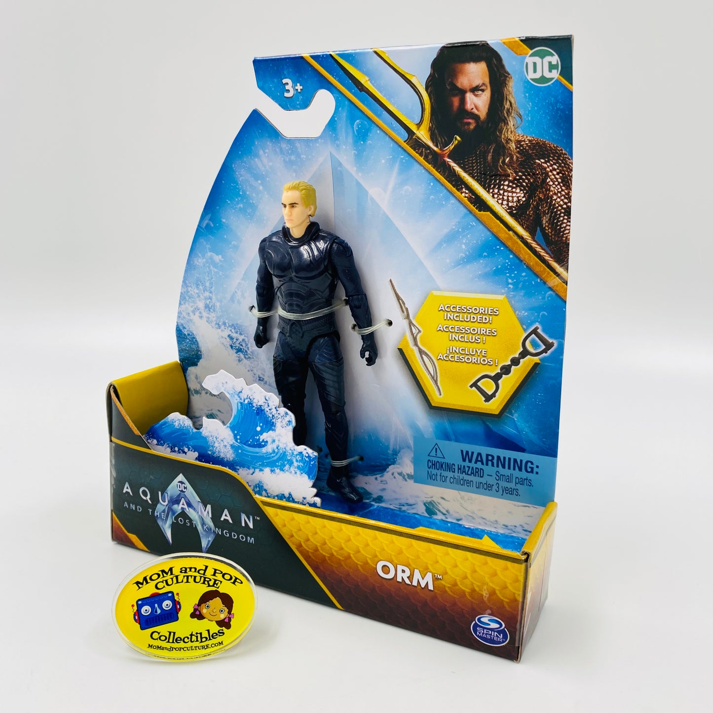 Aquaman and the Lost Kingdom Orm carded 4” action figure (2023) Spin Master