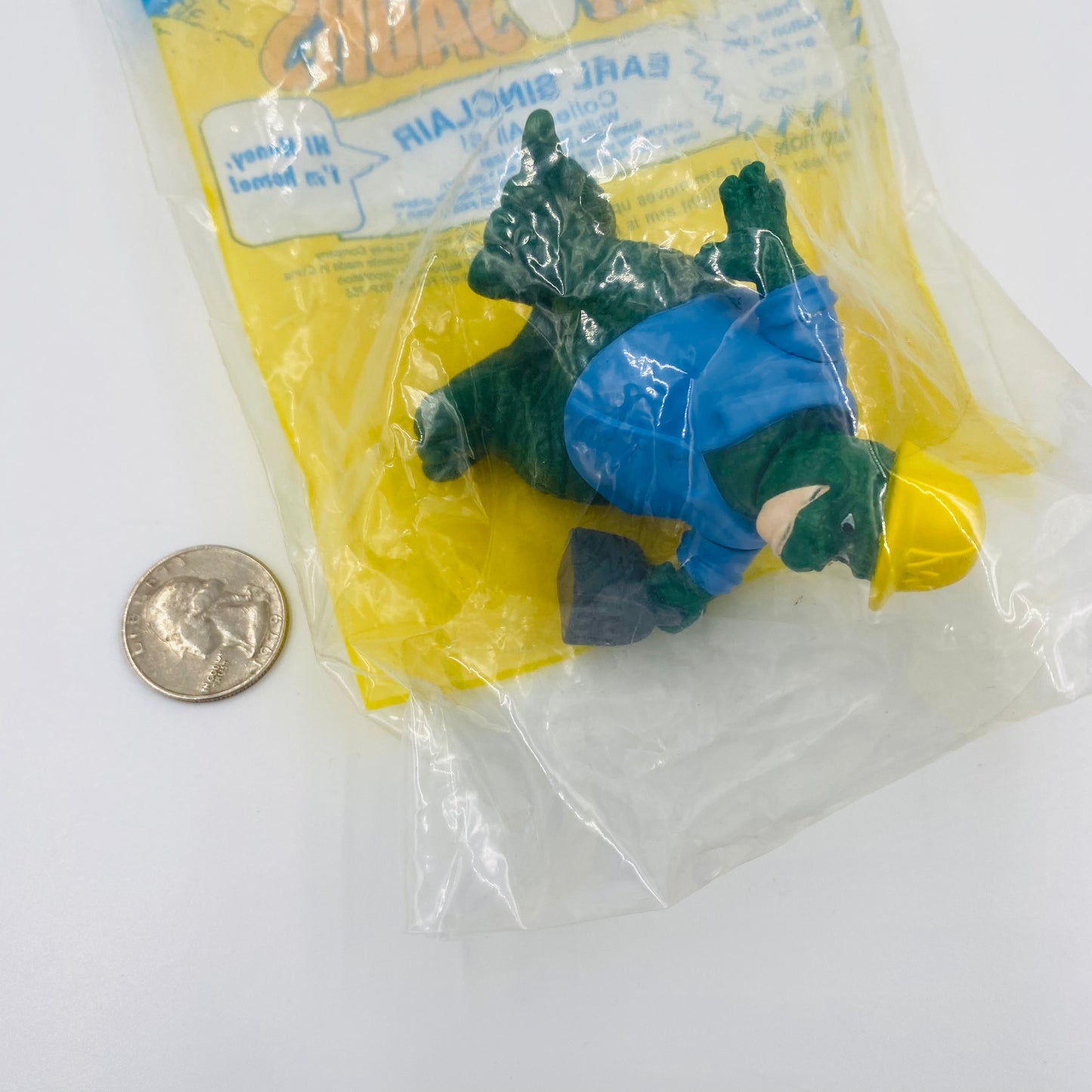 Dinosaurs Dino-Motion Earl Sinclair McDonald's Happy Meal toy (1992) bagged