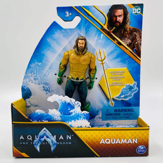 Aquaman and the Lost Kingdom Aquaman carded 4” action figure (2023) Spin Master