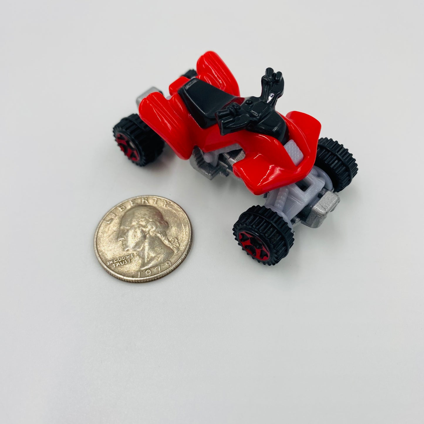 Team Hot Wheels Sand Stinger Red Driver McDonald's Happy Meal toy (2012) loose