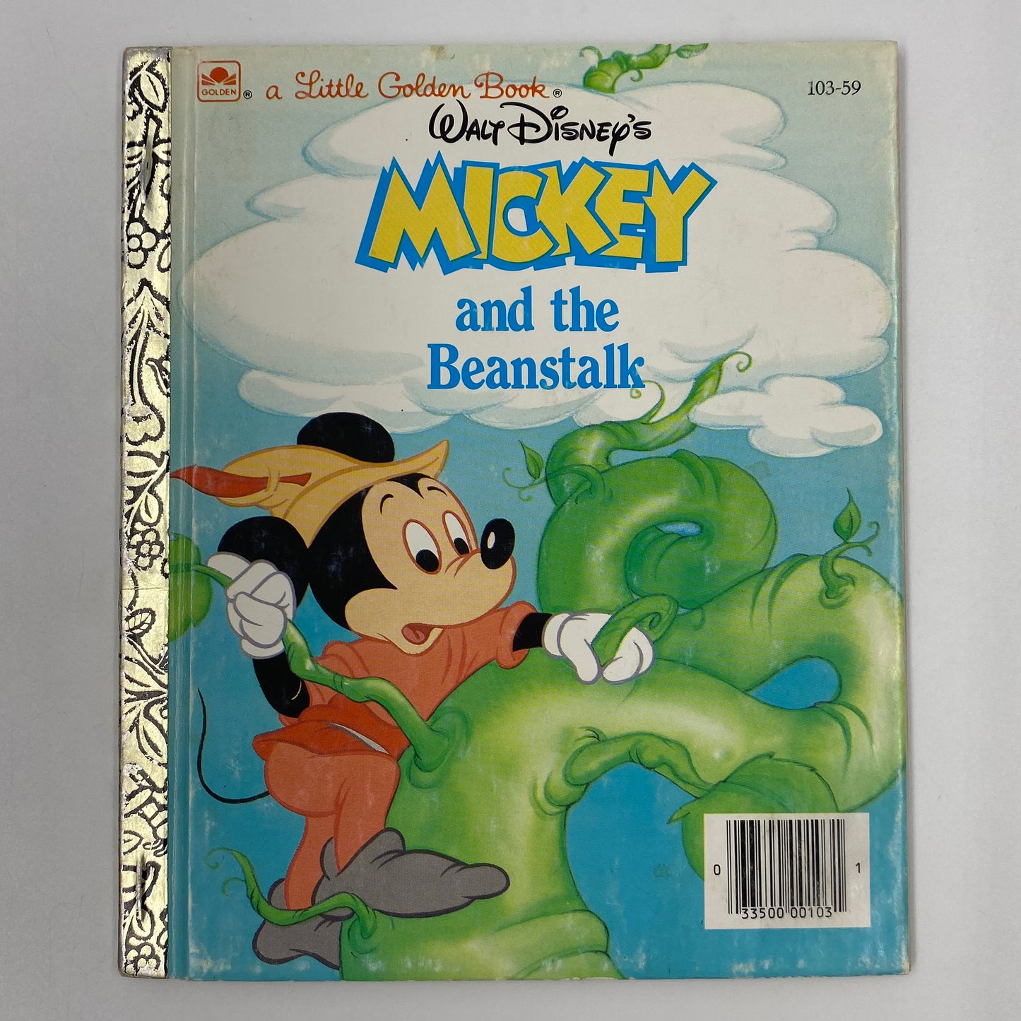 A Little Golden Book: Mickey and the Beanstalk (1988) Golden