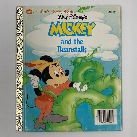 A Little Golden Book: Mickey and the Beanstalk (1988) Golden