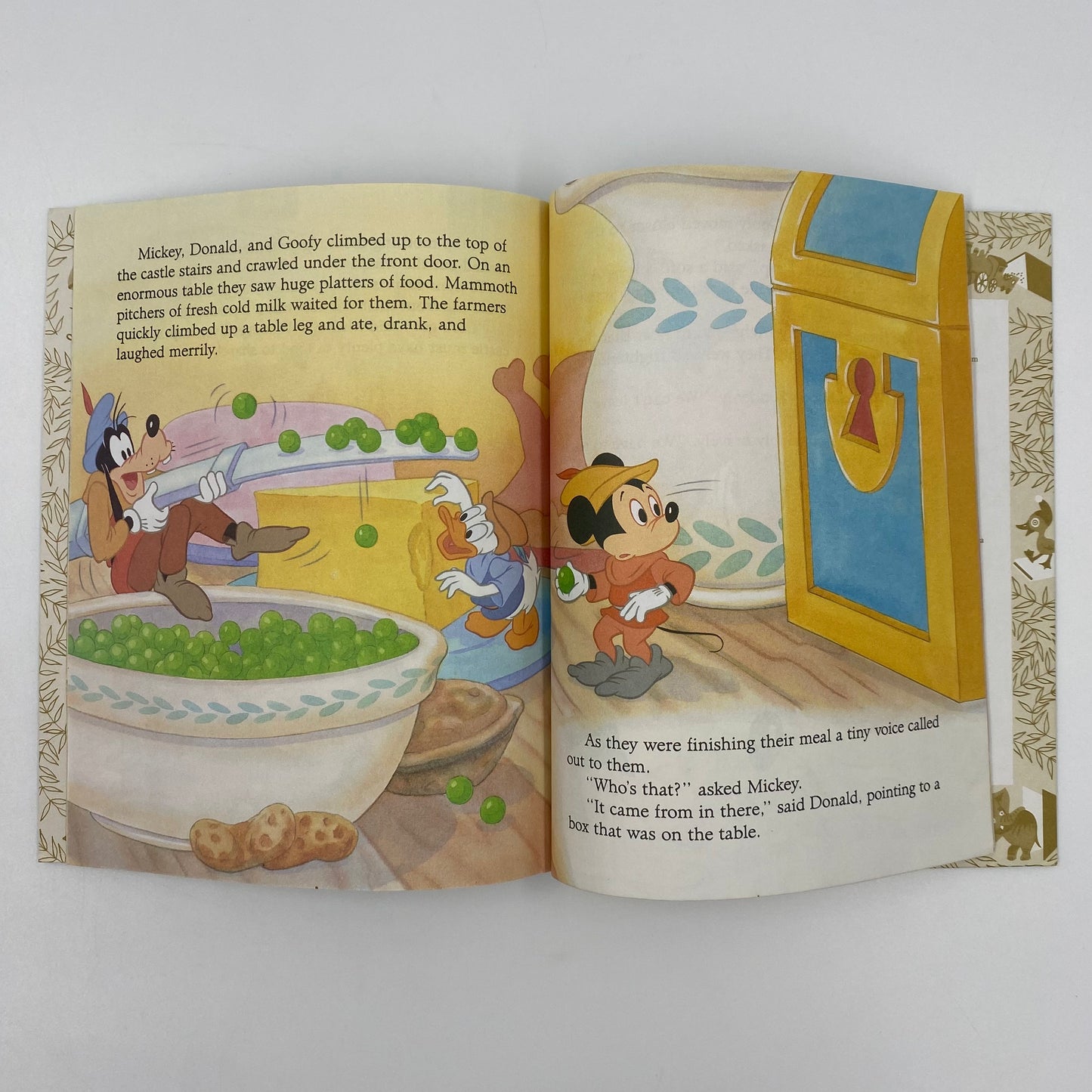A Little Golden Book: Mickey and the Beanstalk (1988) Golden