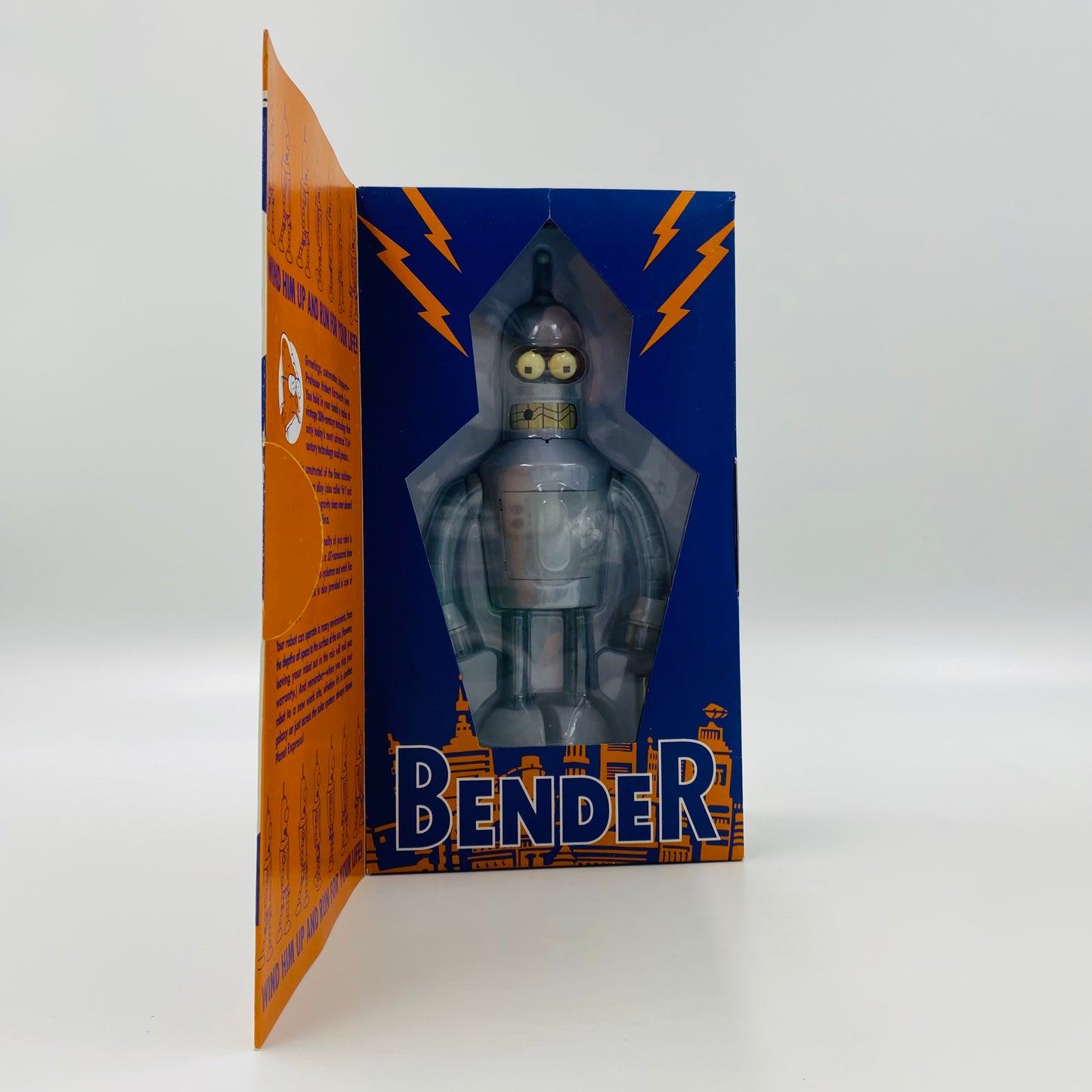 Futurama Bender 8.5” wind-up (2000) Rocket USA
