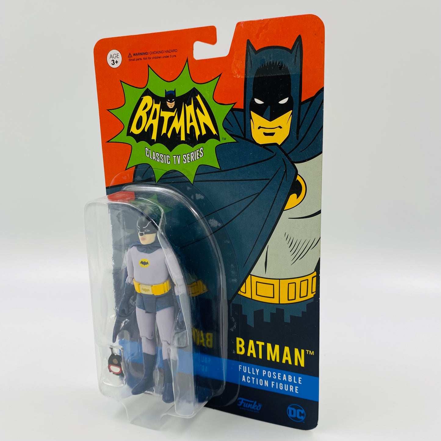 Batman Classic TV Series Batman carded 3.75” action figure (2008) Mattel