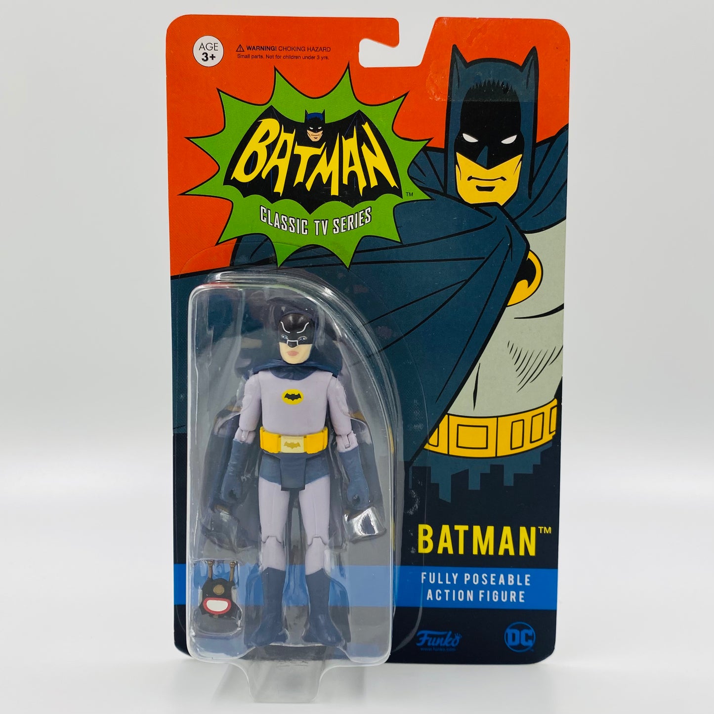 Batman Classic TV Series Batman carded 3.75” action figure (2008) Mattel