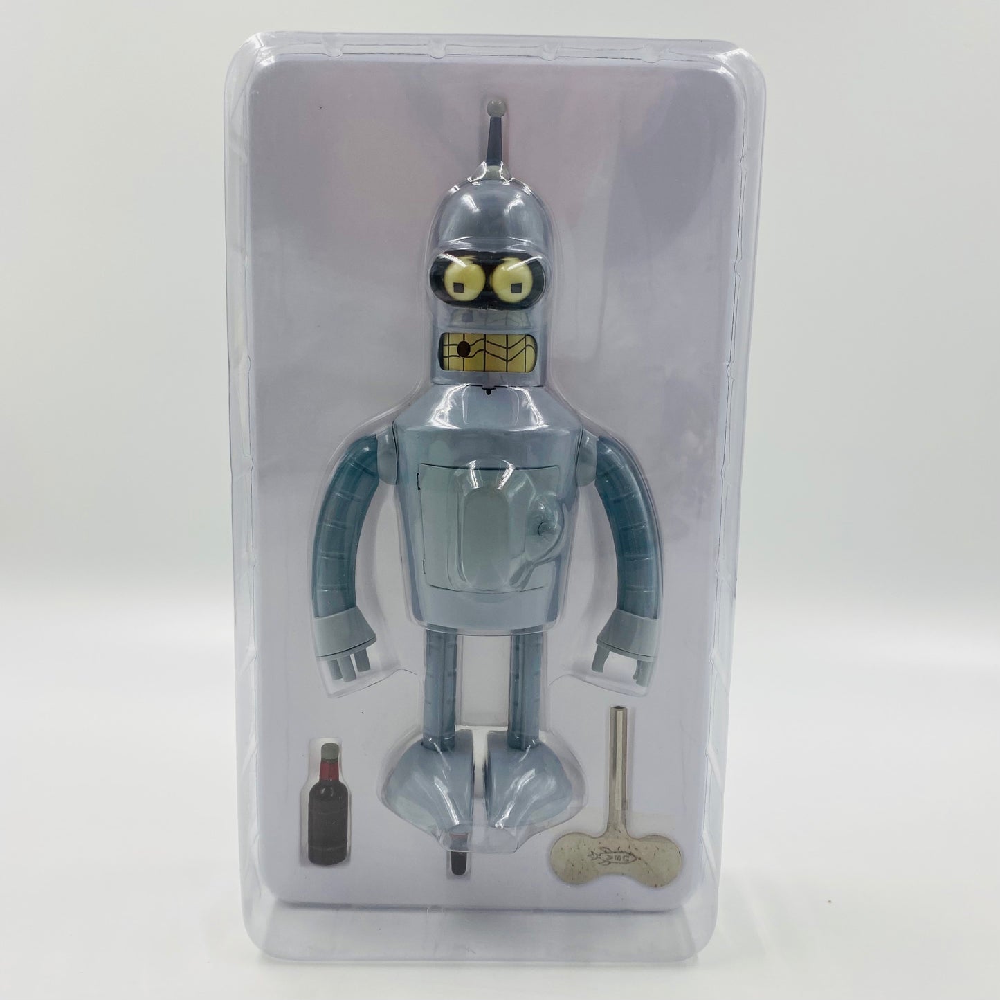 Futurama Bender 8.5” wind-up (2000) Rocket USA