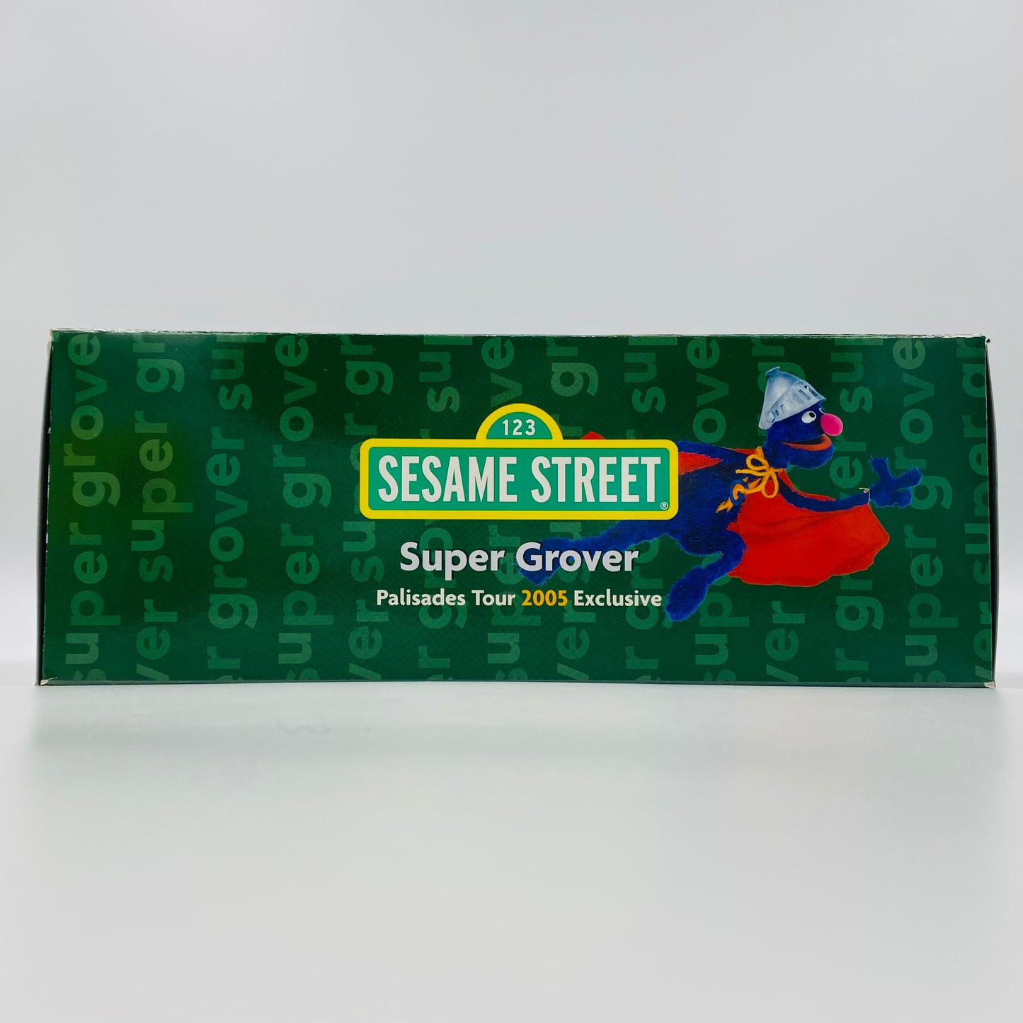 Sesame Street Super Grover boxed 6” action figure (2005) Palisades