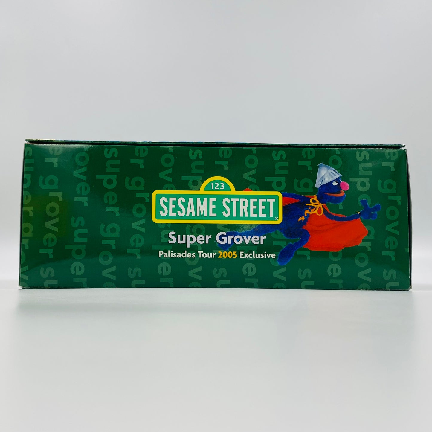 Sesame Street Super Grover boxed 6” action figure (2005) Palisades