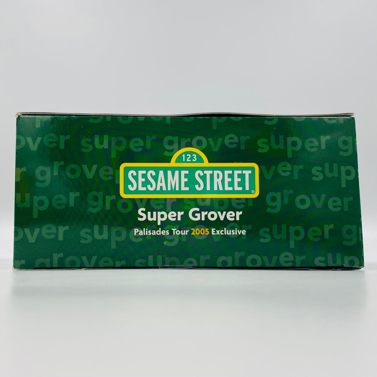 Sesame Street Super Grover boxed 6” action figure (2005) Palisades