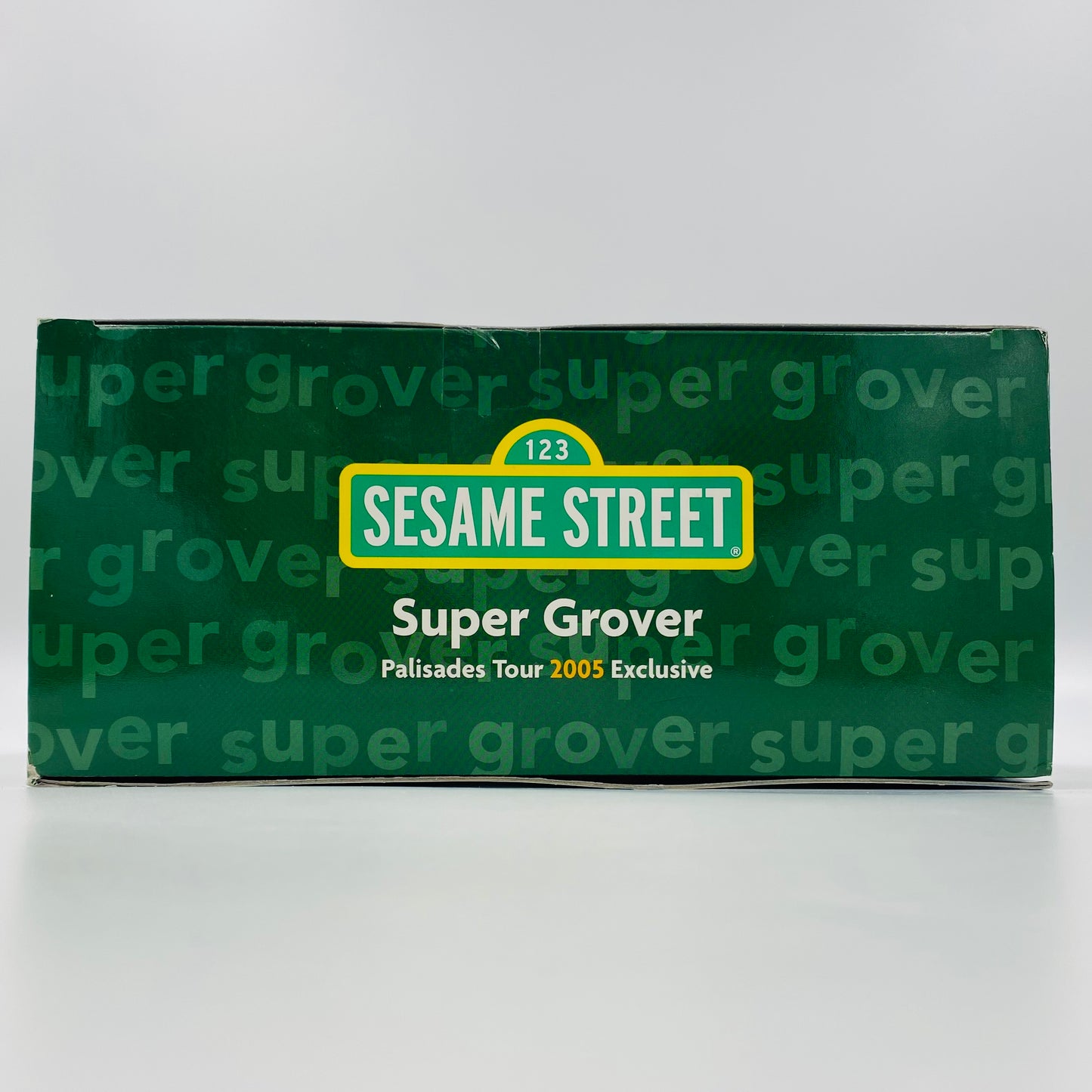 Sesame Street Super Grover boxed 6” action figure (2005) Palisades