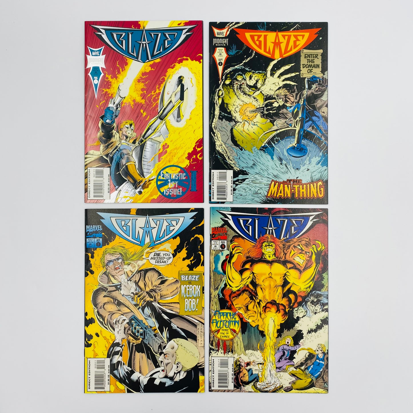 Blaze #1-12 (1994-1995) Marvel Midnight Sons