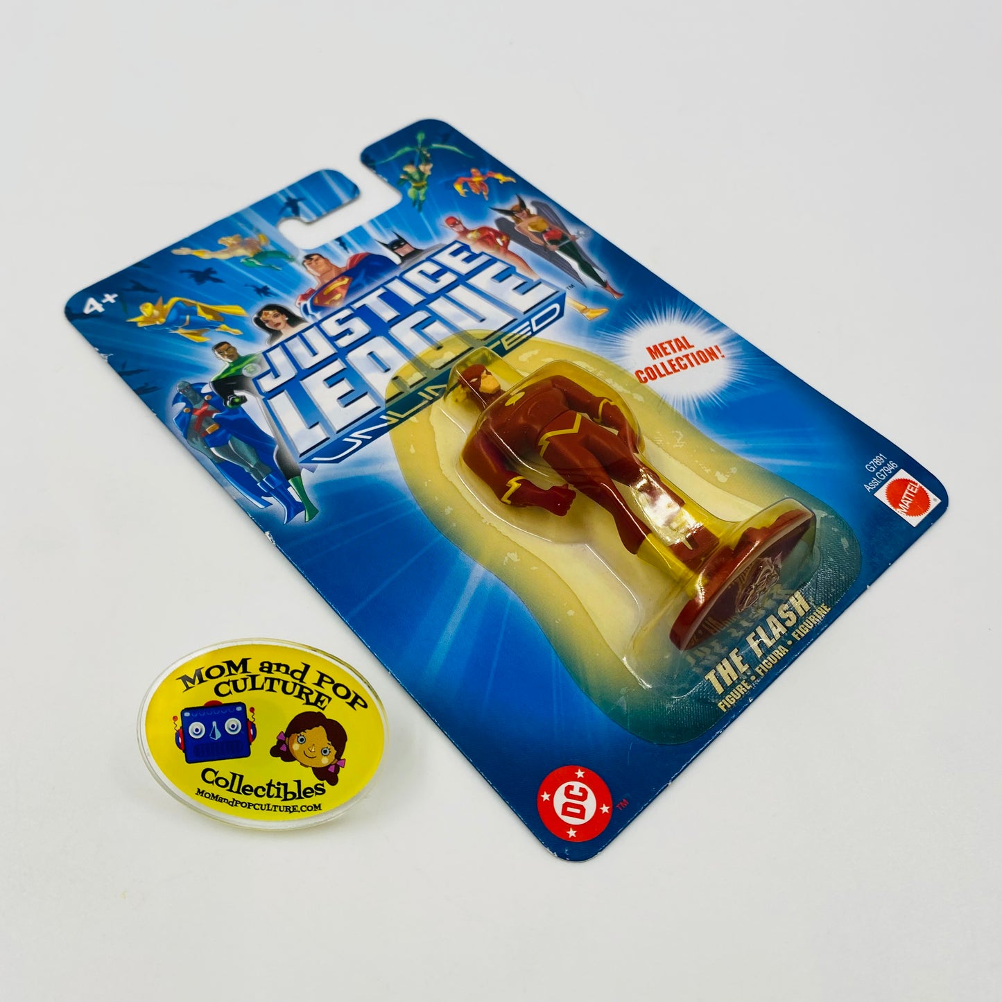 Justice League Unlimited The Flash metal collection figurine (2004) Mattel