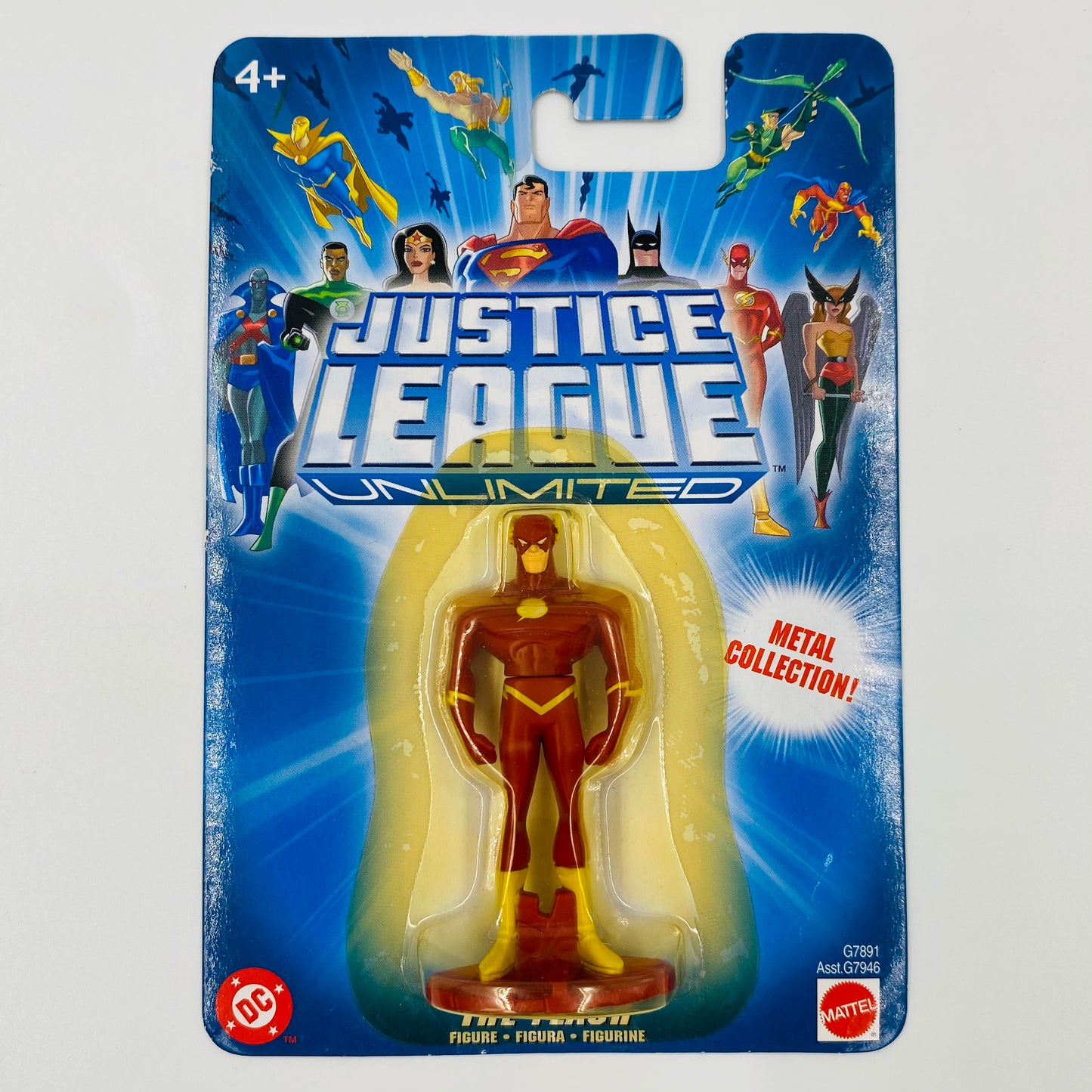 Justice League Unlimited The Flash metal collection figurine (2004) Mattel