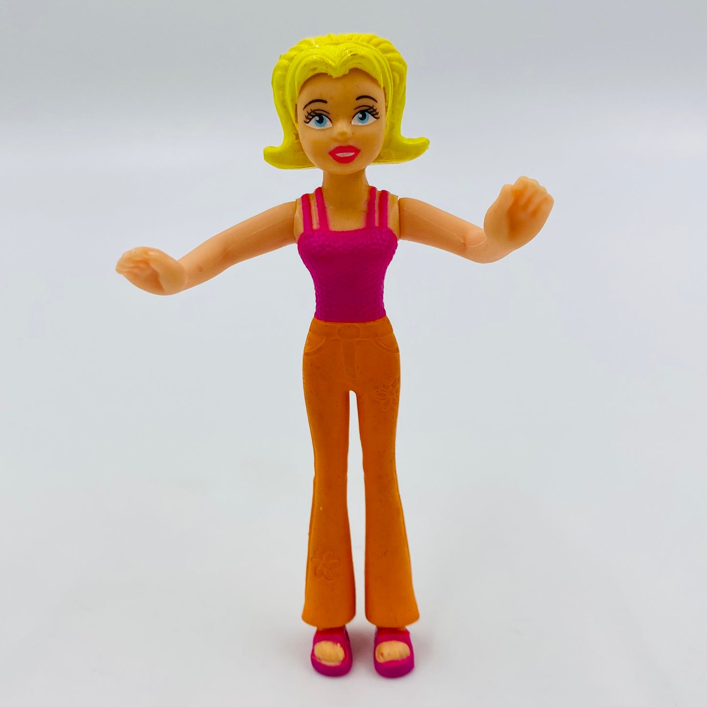 Polly Pocket Polly World Polly Microphone McDonald's Happy Meal toy (2006) loose