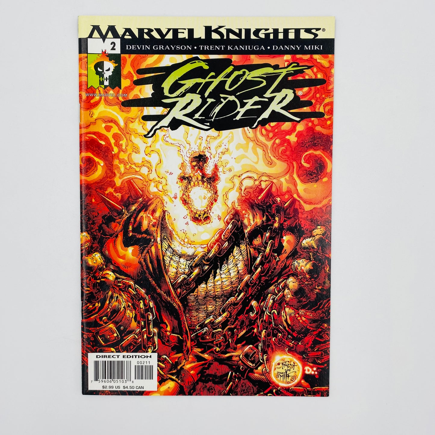 Ghost Rider #1-6 “The Hammer Lane” (2001-2002) Marvel Knights