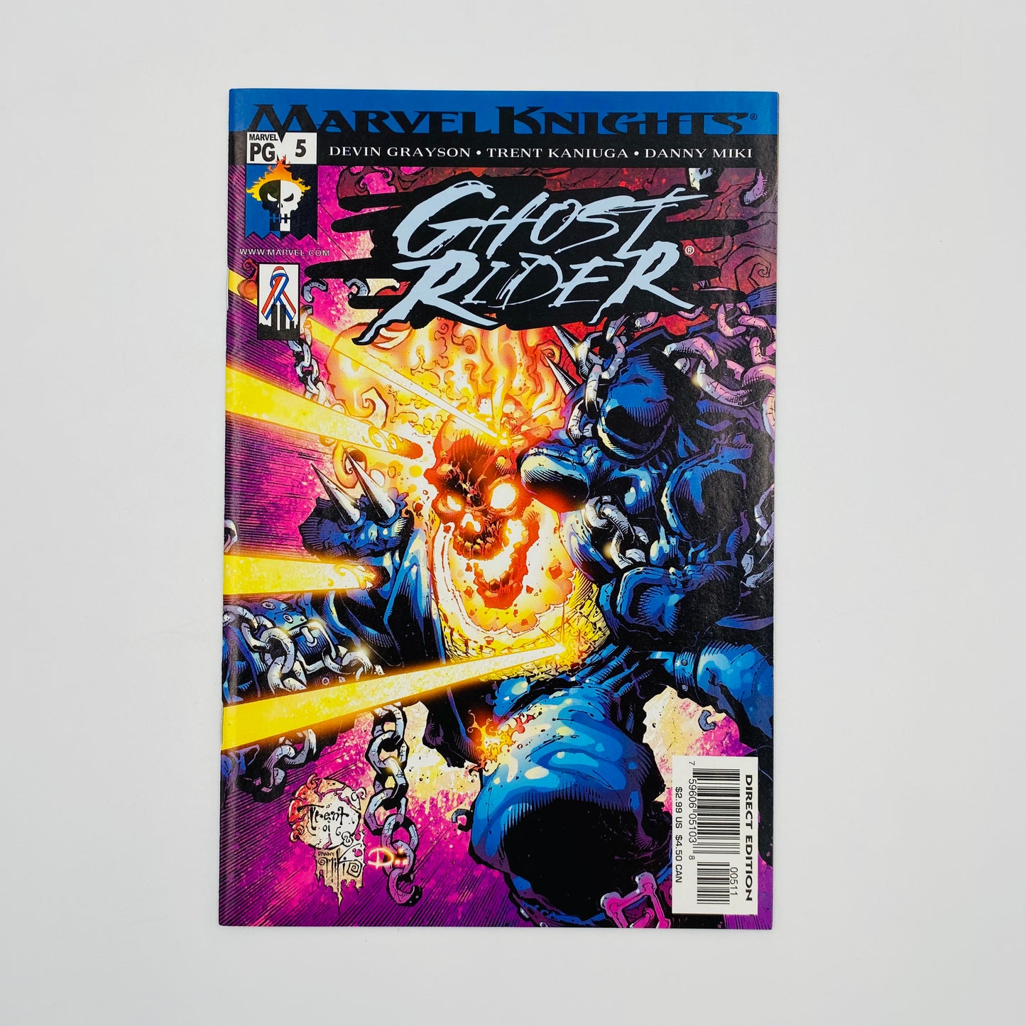 Ghost Rider #1-6 “The Hammer Lane” (2001-2002) Marvel Knights