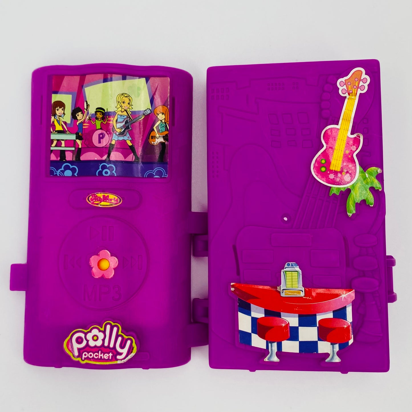 Polly Pocket Polly World Lila MP3 Player McDonald's Happy Meal toy (2006) loose