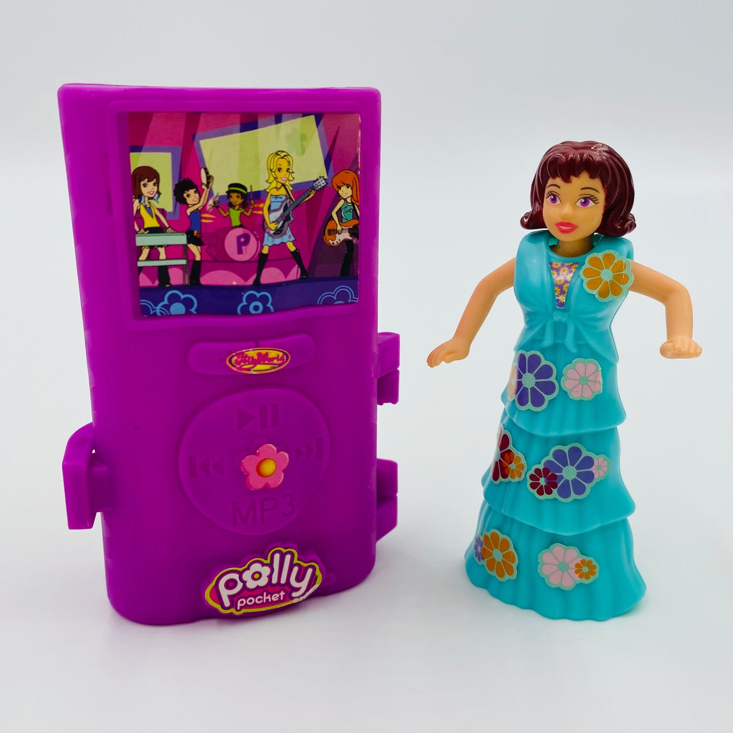 Polly Pocket Polly World Lila MP3 Player McDonald's Happy Meal toy (2006) loose