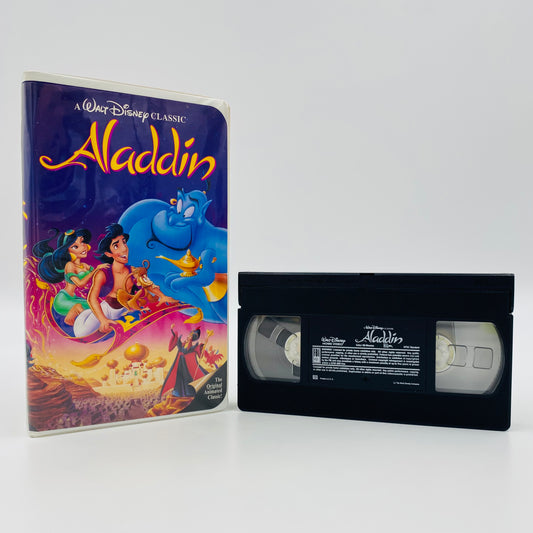 Aladdin Black Diamond VHS tape (1993) Walt Disney Home Video