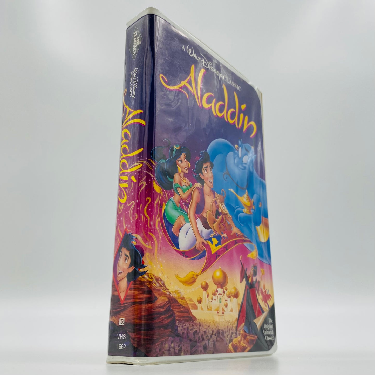 Aladdin Black Diamond VHS tape (1993) Walt Disney Home Video