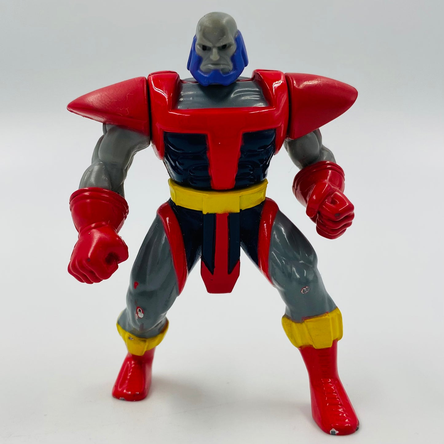 Fantastic Four Metal Mania Silver Surfer VS Terrax loose 2.75” die-cast metal figures (1995) Toy Biz