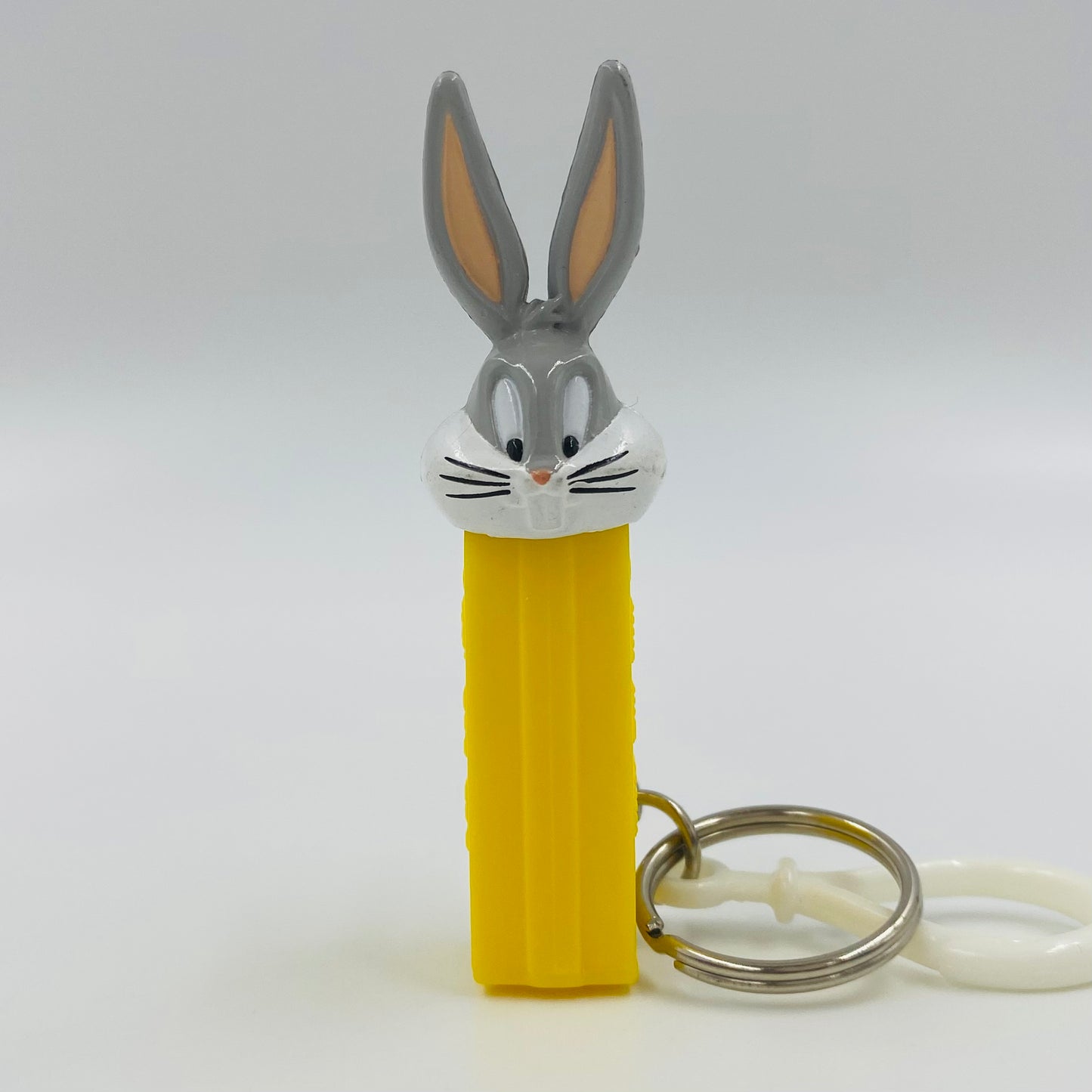 Looney Tunes Bugs Bunny mini PEZ dispenser & keychain (1999) loose
